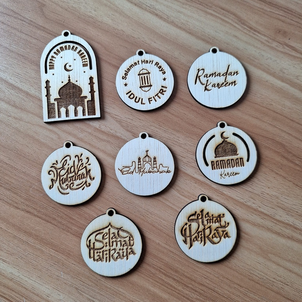 

Hangtag Lebaran / Hang Tag Idul Fitri LaserCut