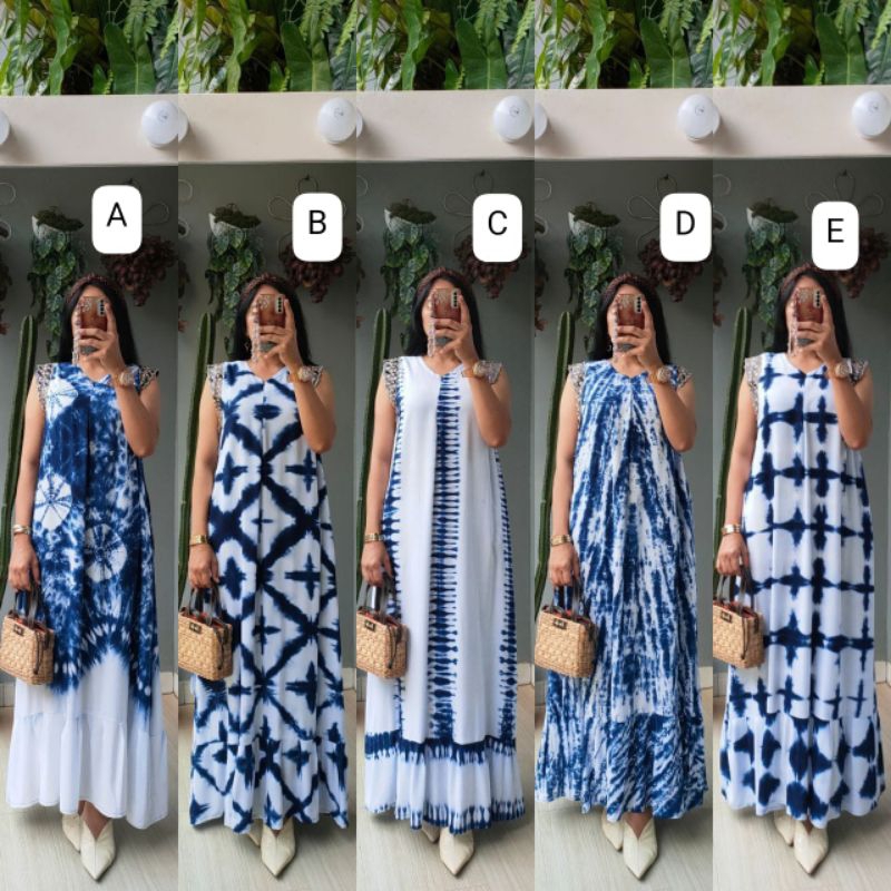 Daster Yukensi Motif Tiedy AJL SUPREM