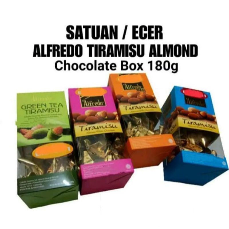 

Alfredo Tiramisu Almond Box 180gr