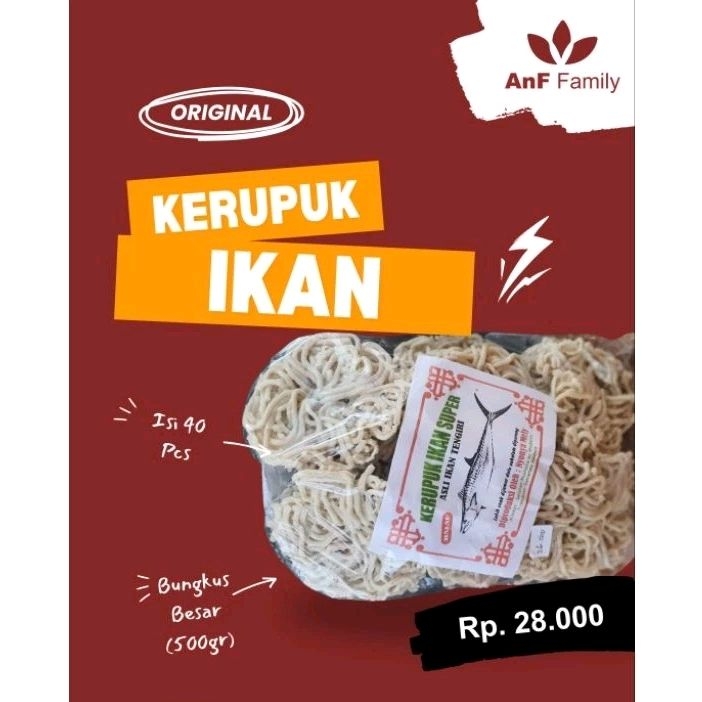 

Kerupuk Ikan Tengiri