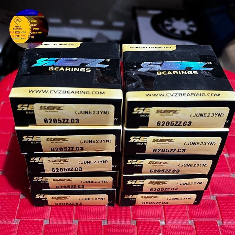 Bearing 6205 ZZ C3 SEFL GERMANY TECHNOLOGY ORIGINAL PROMO