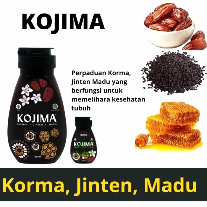 

Kojima Korma Jinten Madu Kojima Botol 140 ML