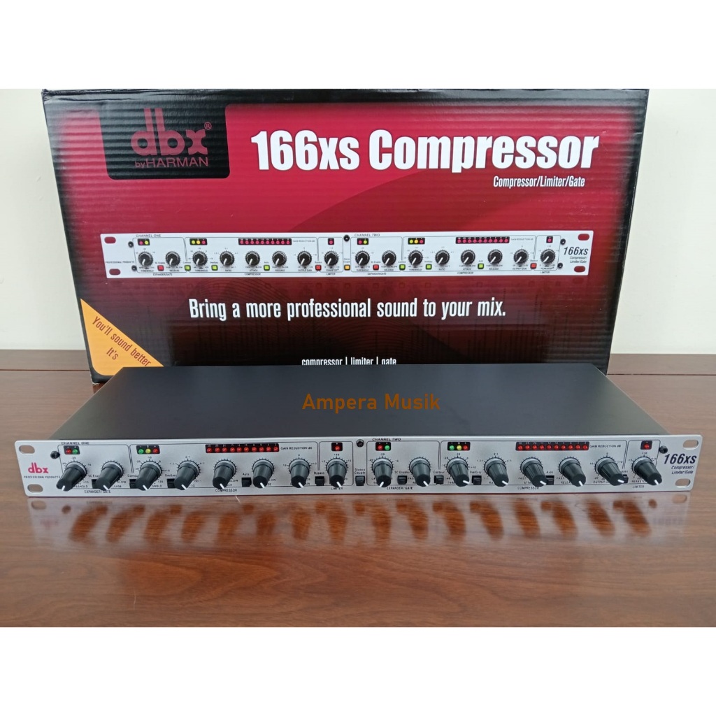 COMPRESSOR LIMITER DBX 166XS/DBX166XS