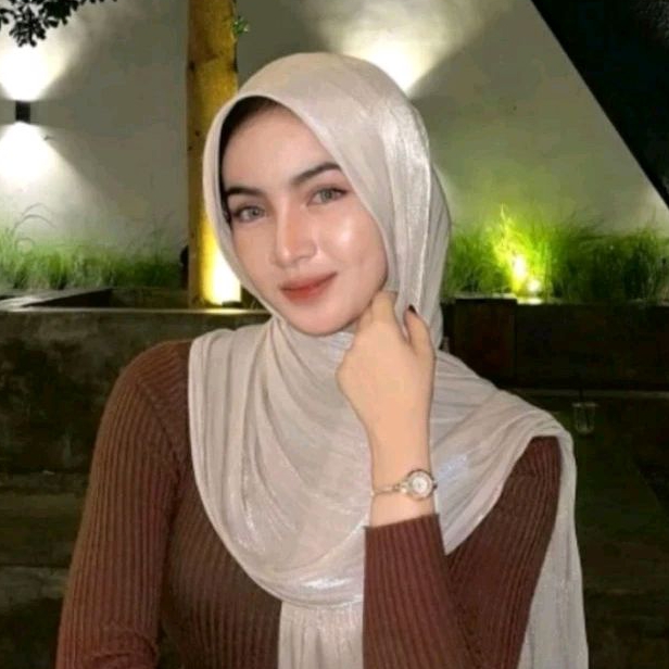 kerudung pashmina shimer silk