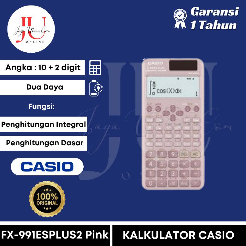 

KALKULATOR SCIENTIFIC CASIO FX 991ES PLUS ORI