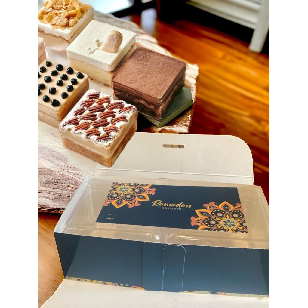 

AILA + GIFT CARD - Dus cake Box toples kotak kue packaging Lebaran Idul Fitri