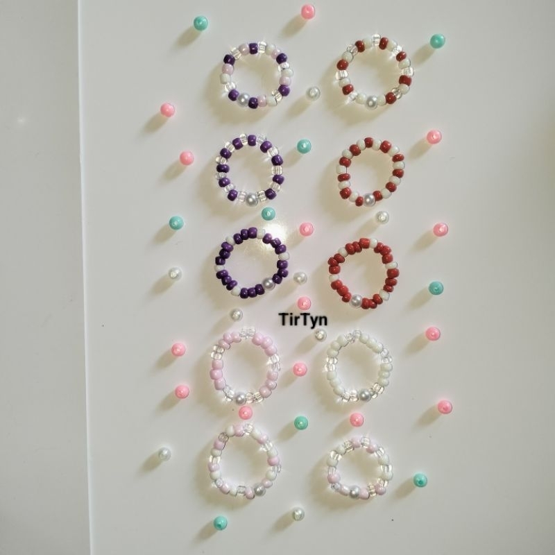 Cincin Manik-Manik Mote Mutiara