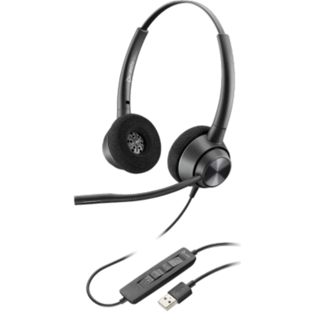 Poly EncorePro 320 Stereo USB-A, QD Headset TAA