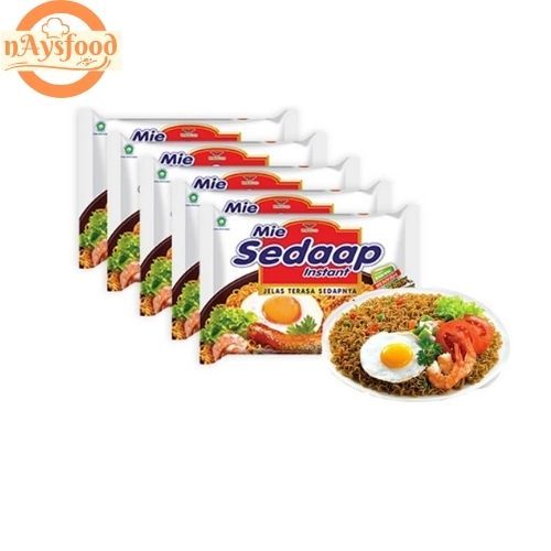 

Sedaap Mie Instan Goreng Bag 90 gr - 5 pcs