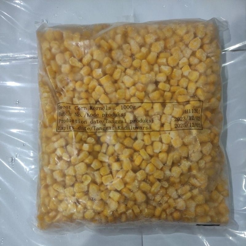 

Sweet corn kernels/jagung manis madu