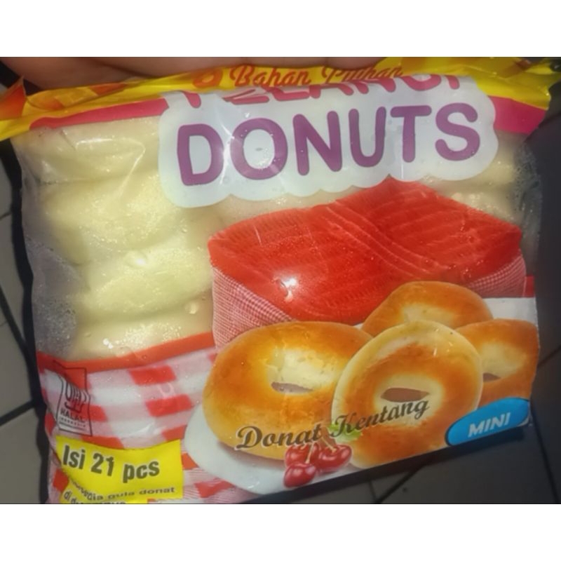 

Donat Kentang Pelangi Mini isi 21