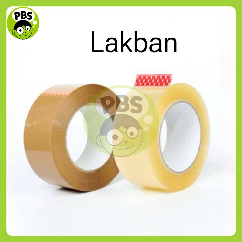 

PBS - Lakban Coklat dan Bening 45 x 100 Yard | Isolasi 2 Inch 45mm x 100Y n 24mm x 100Y