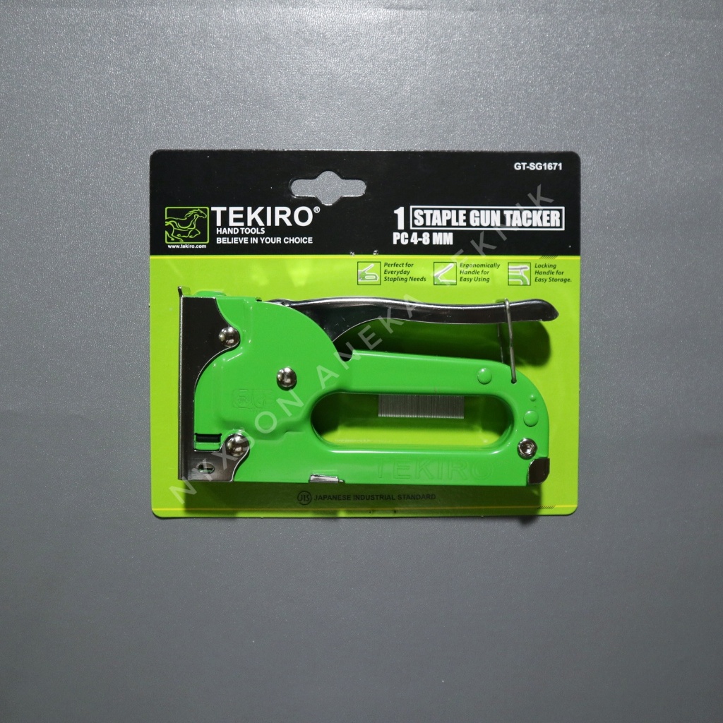 

[NAT] TEKIRO TEMBAKAN STAPLES STANDAR 4 - 8 MM /STAPLES GUN / HEKTER TEMBAK TEKIRO