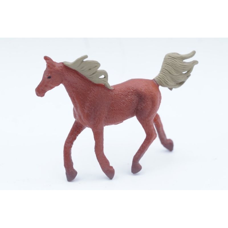 Arabian Stallion Kuda Horse Binatang Animal Figure Pajangan Mainan Hewan Koleksi Safari Figurine