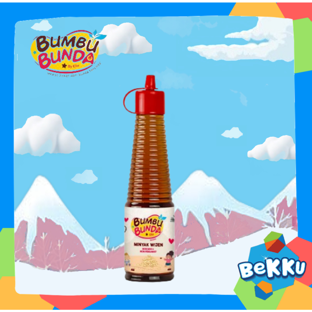

Bumbu Bunda Elia Minyak Wijen 150ml - Non MSG - BB Booster - Minyak MPASI Anak - Organik - Bekku