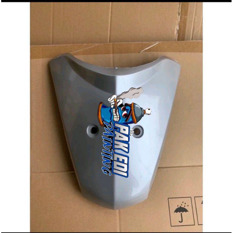 COVER PANEL DASI TAMENG DEPAN HONDA SUPRA X 125 NEW BATMAN PANEL DASI SUPRA X 125 OLD LAMA SILVER