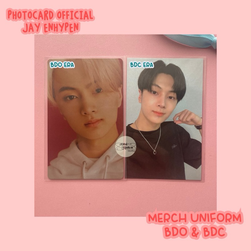 OFFICIAL Photocard Jay ENHYPEN | Merch Uniform Border Day One Carnival BDO BDC BC