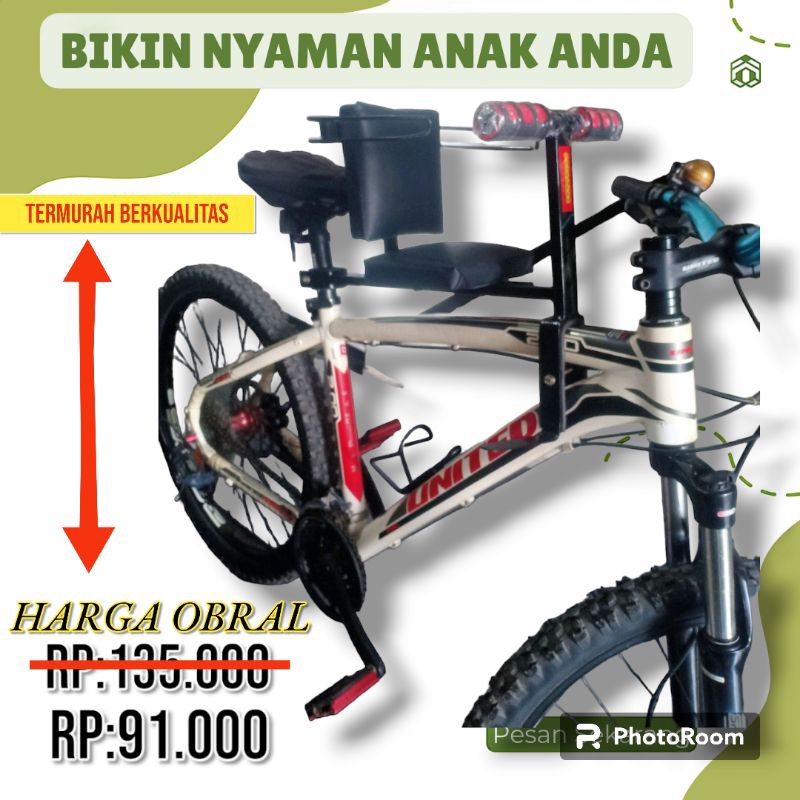 boncengan sepeda mtb sepeda gunung federal sepeda lipat universal sepeda