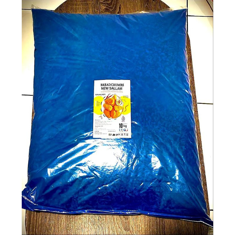 

LEBIH HEMAT!!!! Tepung Roti New sallam warna MIX orange putih kemasan biru