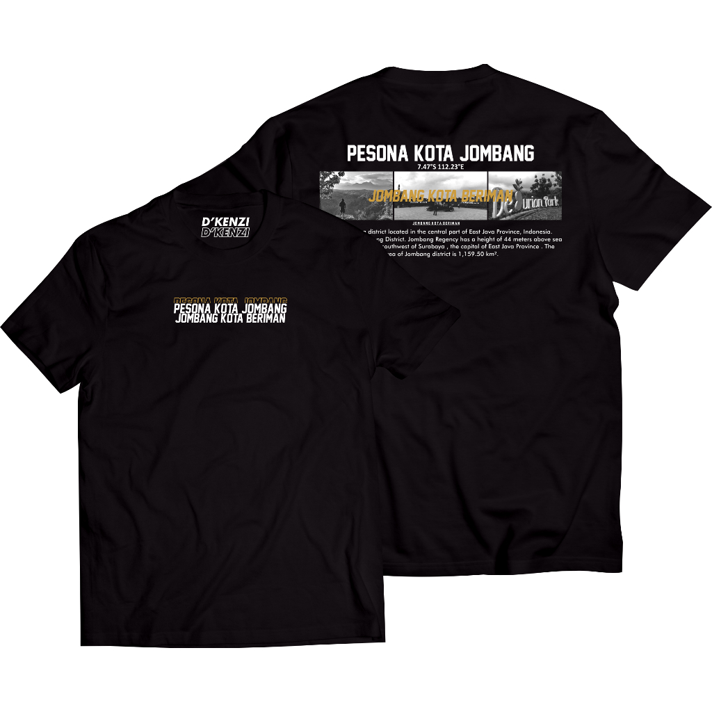 Kaos Pesona Kota Jombang Tshirt Jombang Kota Beriman