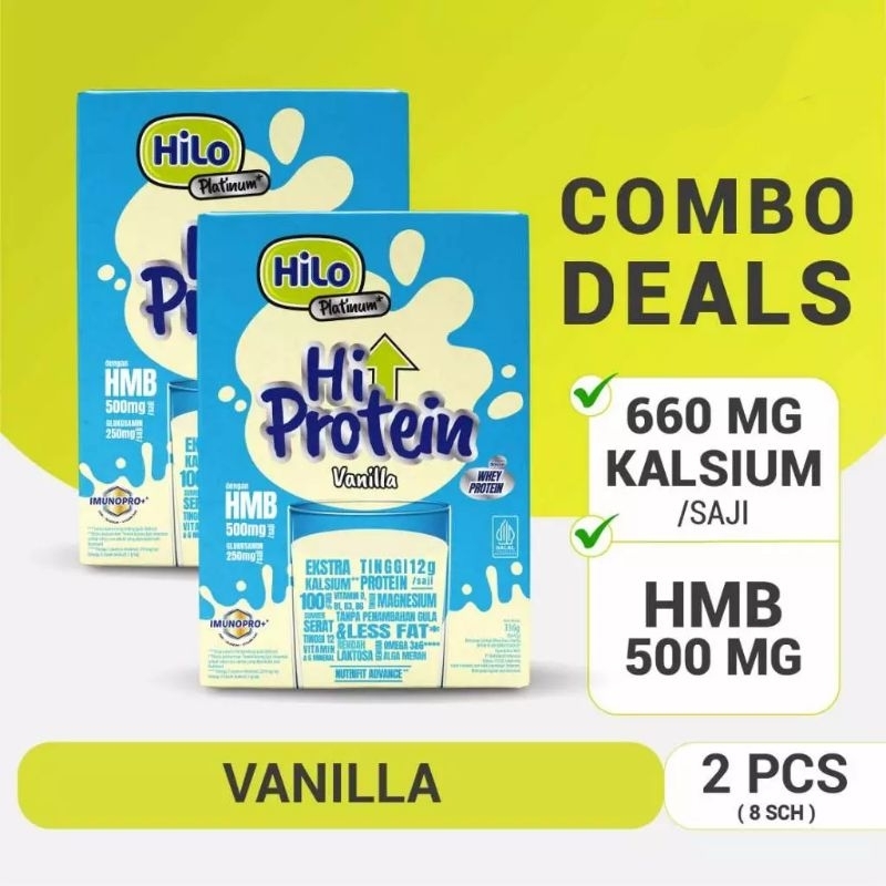 

HEMAATTTTT COMBO DEALS (2PCS) HILO PLATINUM VANILLA + HMB 336GR