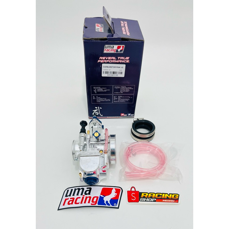 KARBU KARBURATOR CARBU CARBURETOR PWK 34MM TYPE TIPE V3 V 3 UMA RACING ORI ORIGINAL UMA RACING ASLI