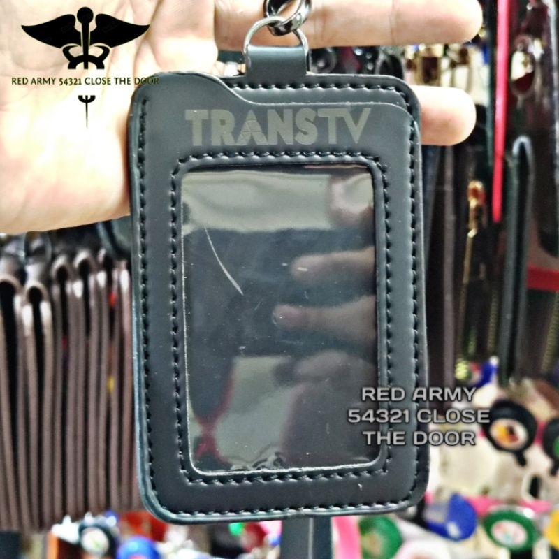 

Holder ID Card Tali Lanyard Name Tag Logo TRANS TV