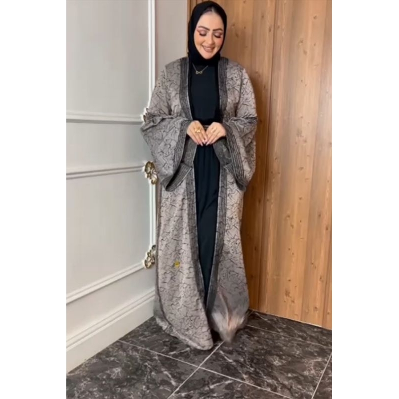 Abaya Arab Inner + Outer Bestsellers // Free Pashmina // abaya inport original.