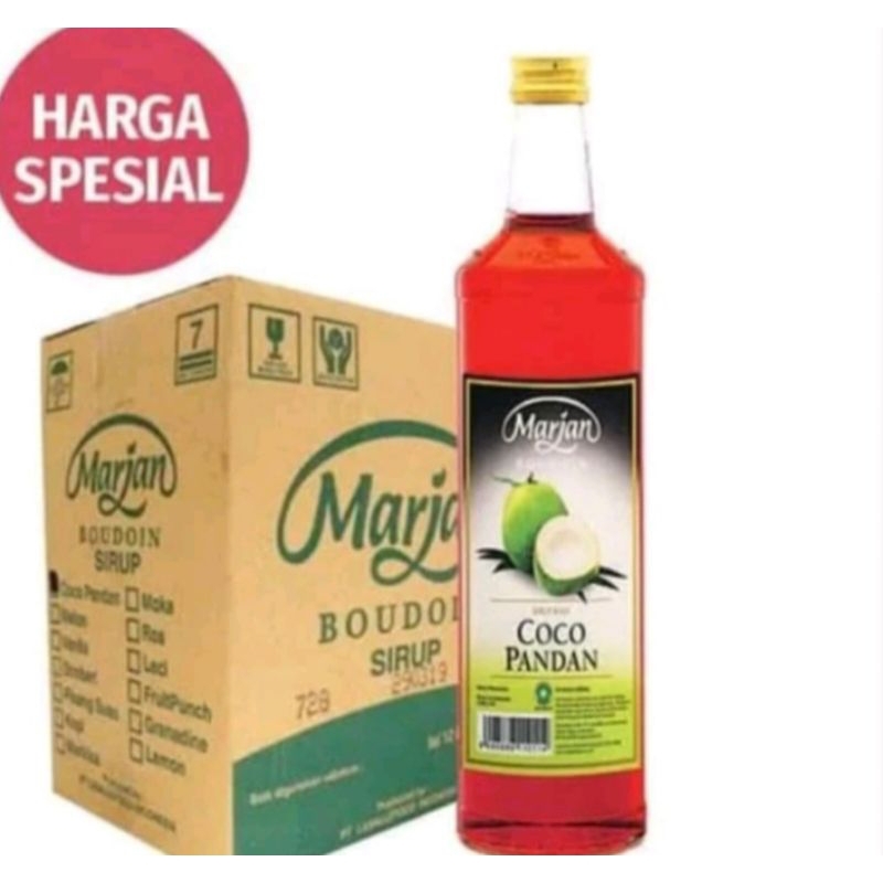 

Sirup Marjan isi 12 btl (per karton)