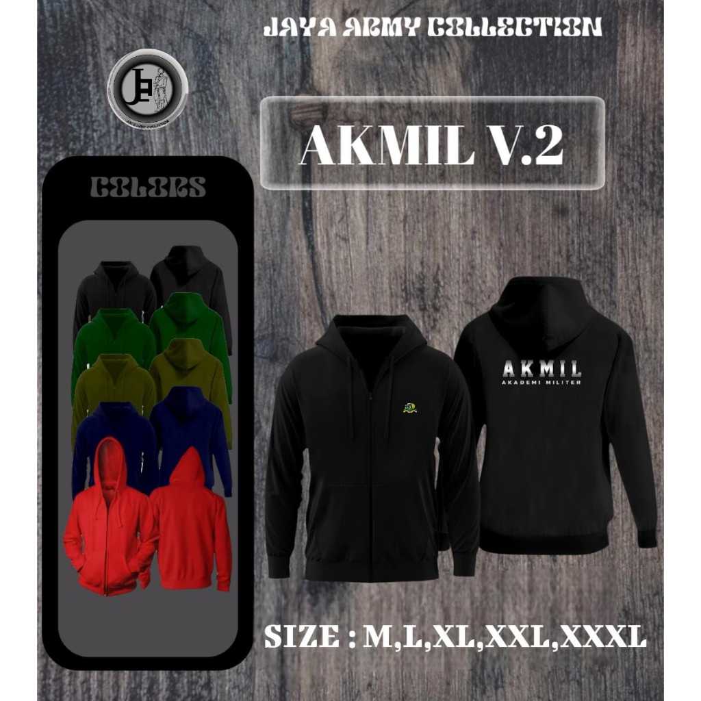HOODIE AKMIL GRADASI/ BISA COD/ NEW HOODIE AKMIL GRDASI 2024