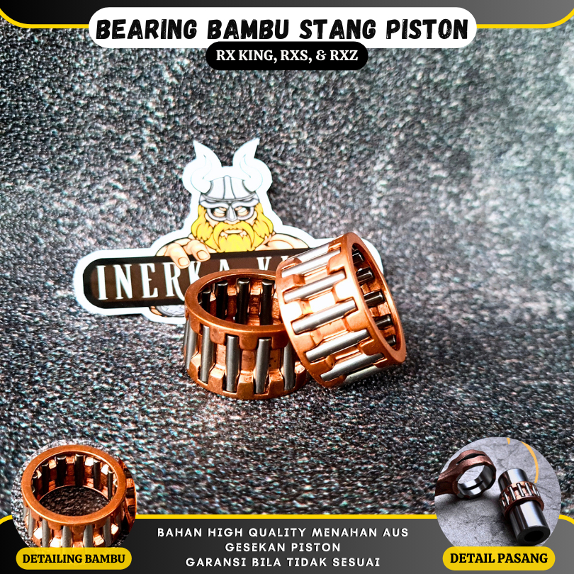 Laher Bearing Bambu Piston Stang Seher dalam RX King RXS COPY ORIGINAL