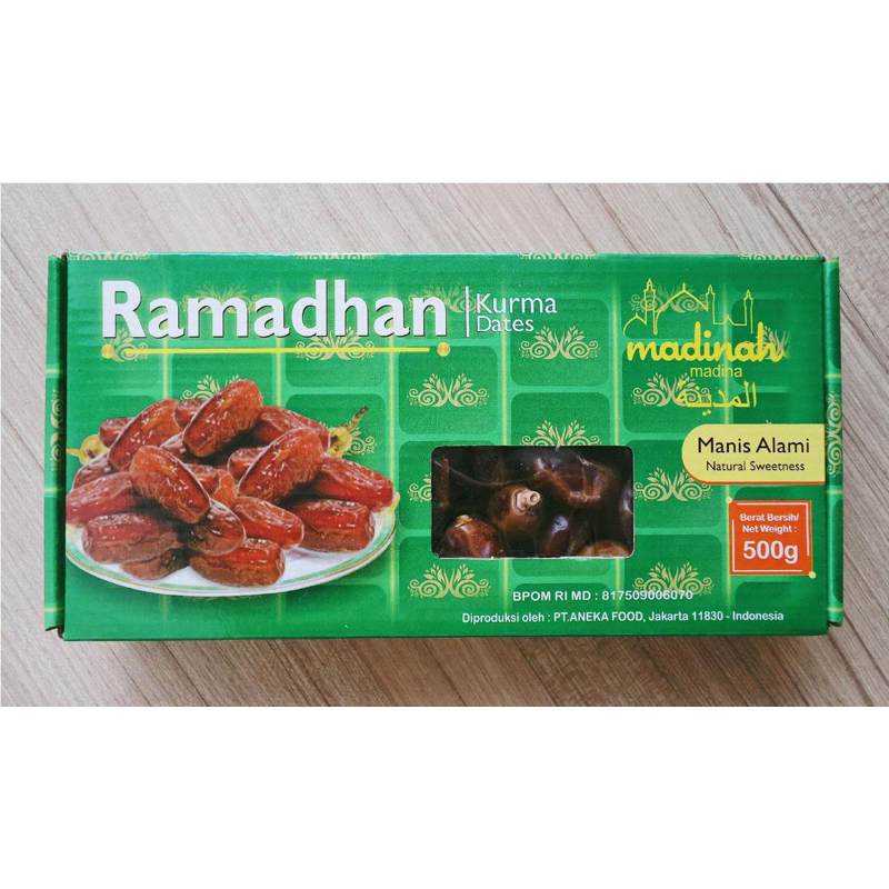 

Kurma Ramadhan Madinah 500gr / Manis lembut