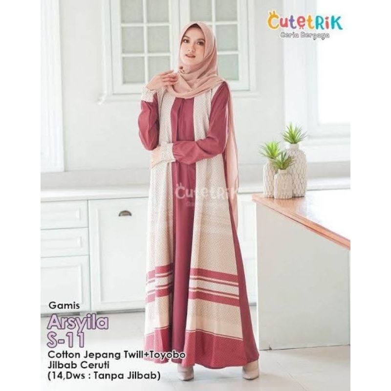 Gamis Cutetrik Dewasa