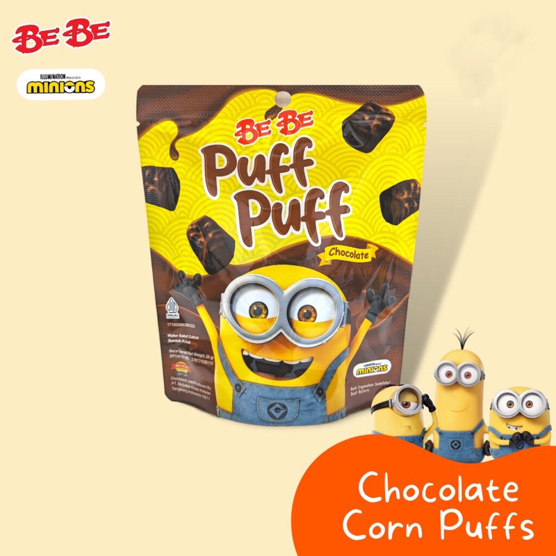 

Be Be Puff Puff Minion Chocolate Corn