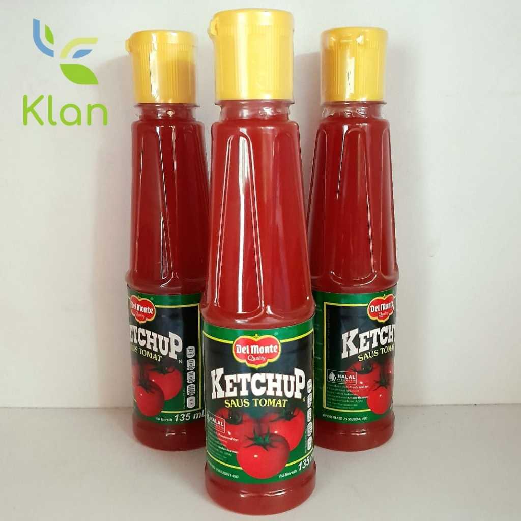 

DEL MONTE SAUCE TOMATO/ DELMONTE SAUS SAOS TOMAT BOTOL 135 ML