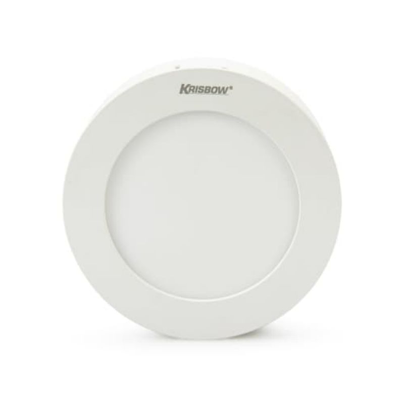 Krisbow Lampu Downlight Bulat Outbow Led 6 Watt Warm White
