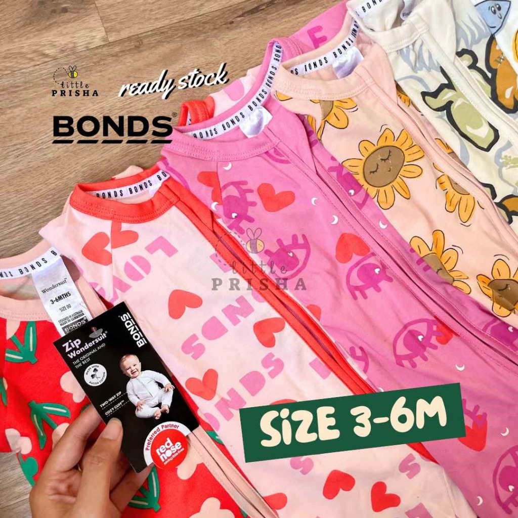 BONDS Wondersuit Sleepsuit Size 3-6 Month