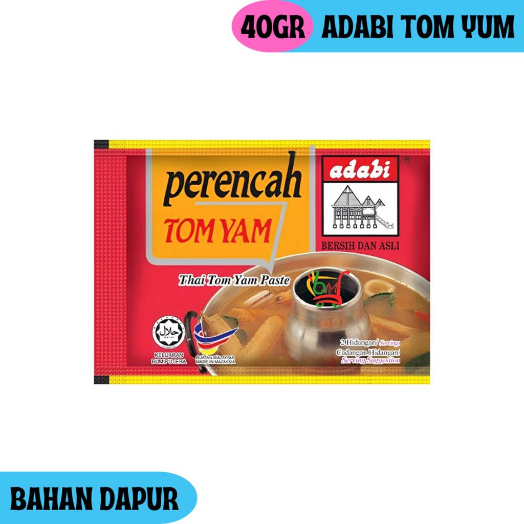 

Adabi Tom Yum Bumbu Perencah dari Malaysia