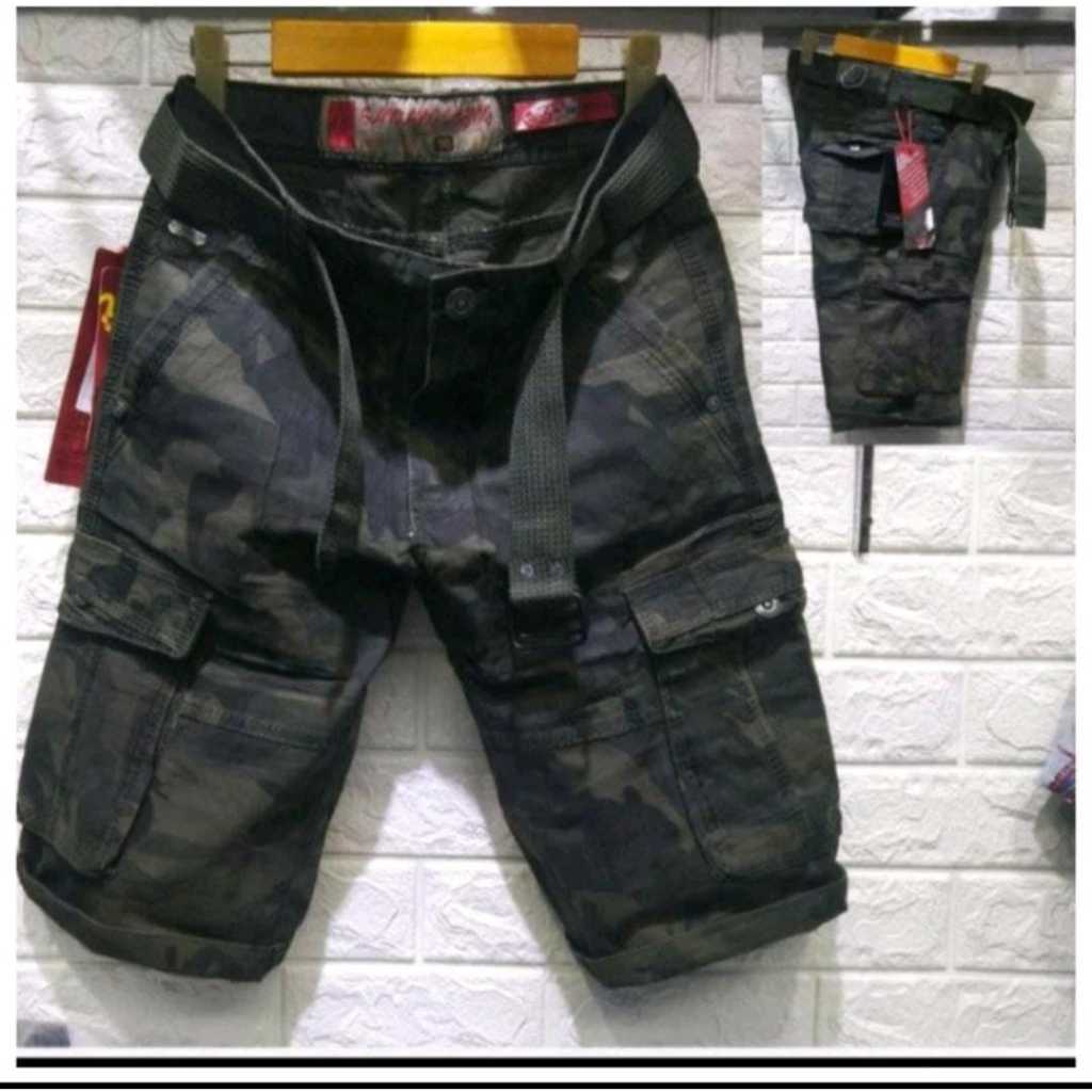 Celana Pendek Pria l Celana Cargo Casual Pria l Clana Kargo Tactical Outdoor Laki Laki Dewasa