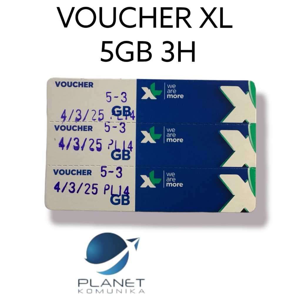 VOUCHER XL 5GB 3H