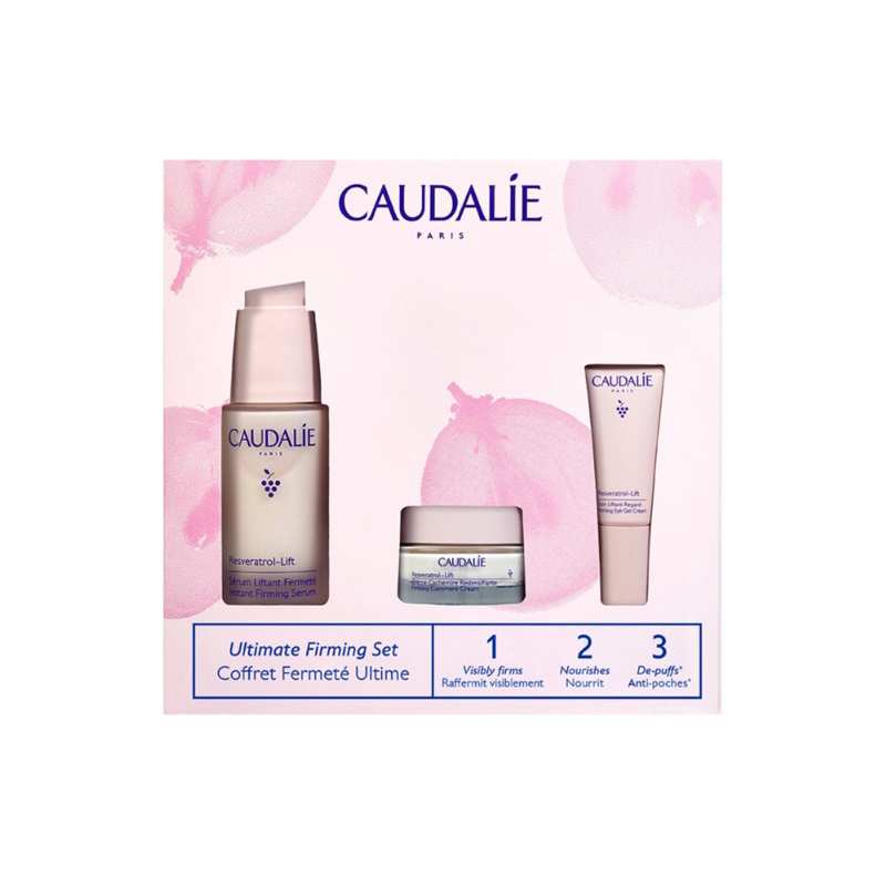 CAUDALIE - Resveratrol Firming Serum Firming Eye Cream Firming Cashmere Cream - CAUDALIE Resveratrol