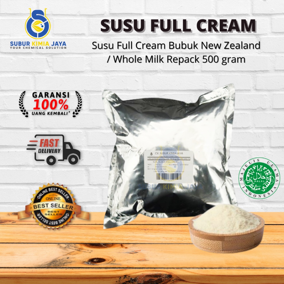 

BRV487 XG34448 Susu Bubuk Full Cream Newzealand Whole Milk 5gr