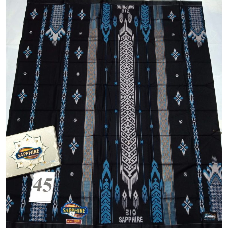 SARUNG DEWASA SAPPHIRE PREMIUM STK SJR SONGKET KEMBANG RAYON SUPER