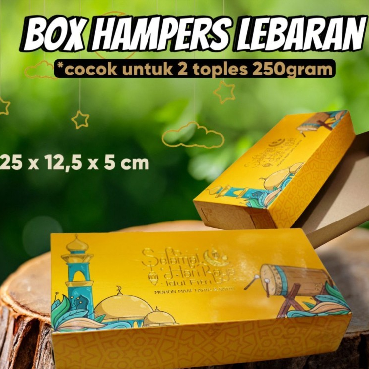 

Box Hampers Kue Kering Edisi Idul Fitri / Dos Hampers edisi Lebaran