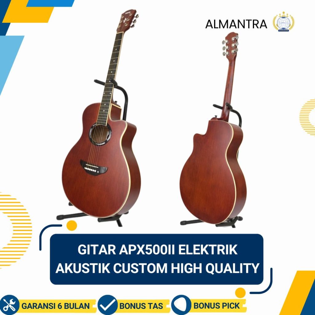 Gitar APX500ii Elektrik Akustik Custom High Quality
