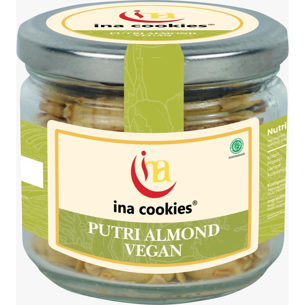 

Ina Cookies Jar - Putri Almond Vegan