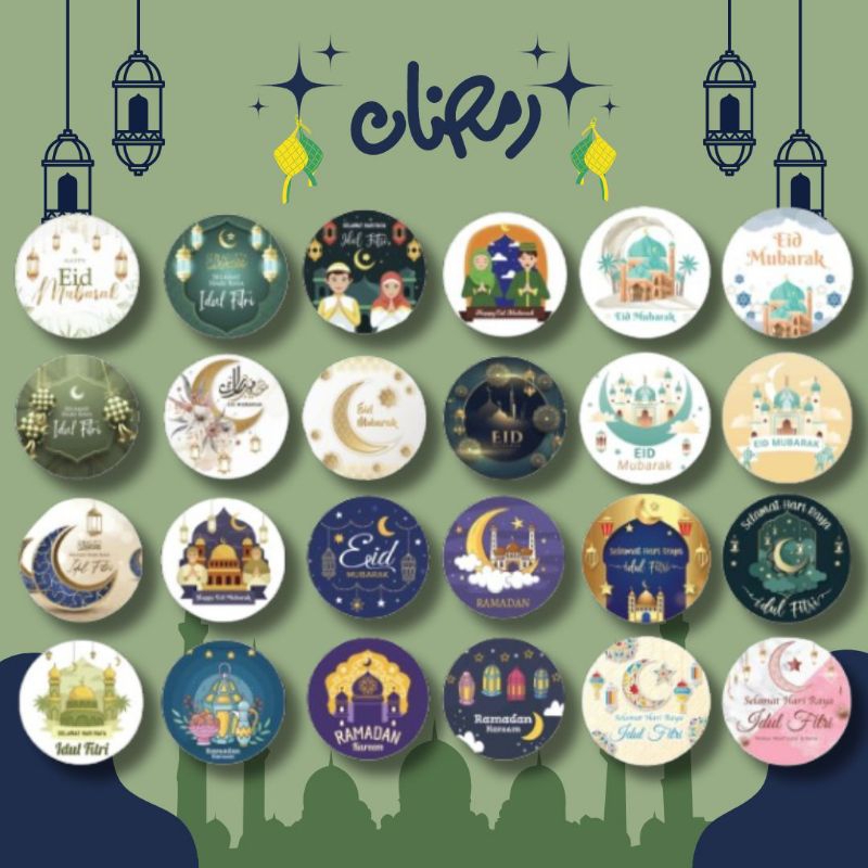 

(20pcs) Motif MIX STIKER lebaran hampers gift toples Idul Fitri Ramadhan 2024 (Part 2) to