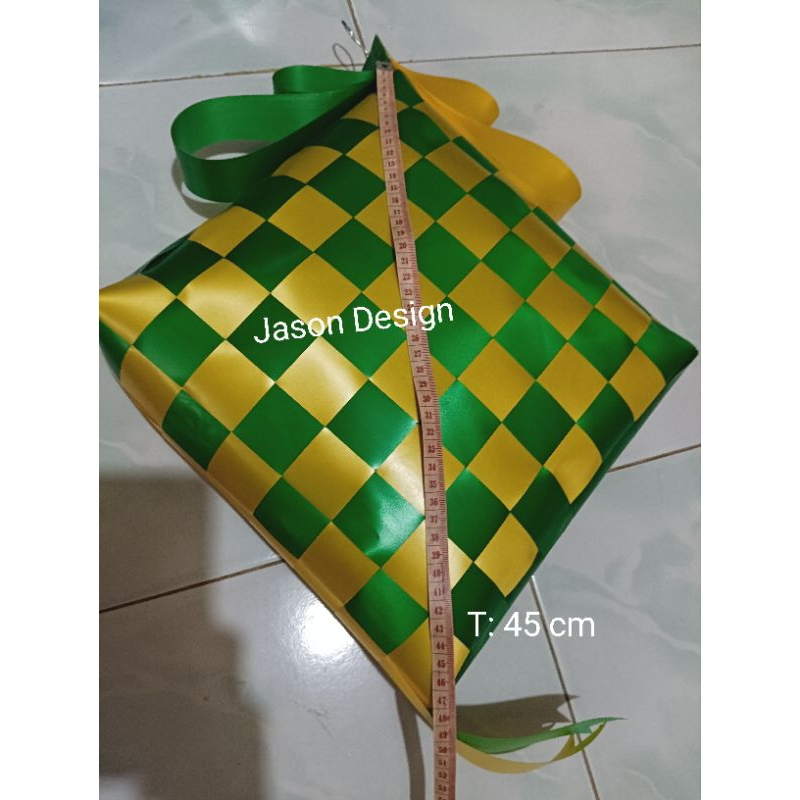 hiasan ketupat lebaran size 45 cm hiasan ketupat jumbo ketupat besar ketupat besar