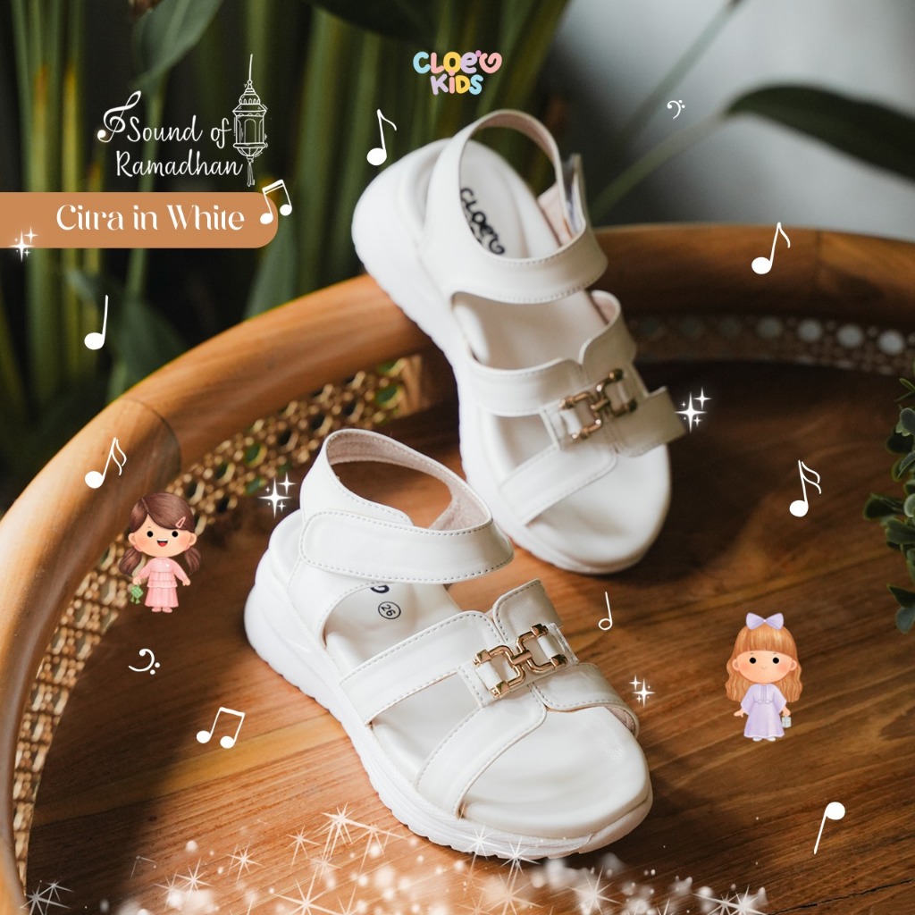 CLOEVKIDS - Citra Size 26-35 Sepatu Sandal Anak Perempuan Lucu