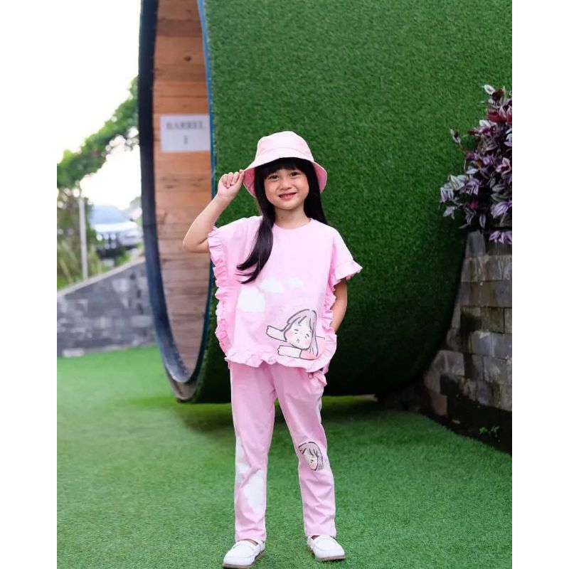 jola JOLY new set setelan anak celana panjang anak baju anak